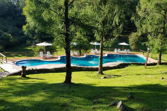 cabañas en villa berna